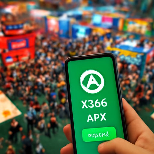 X666 فون پر APK انسٹال اسکرین